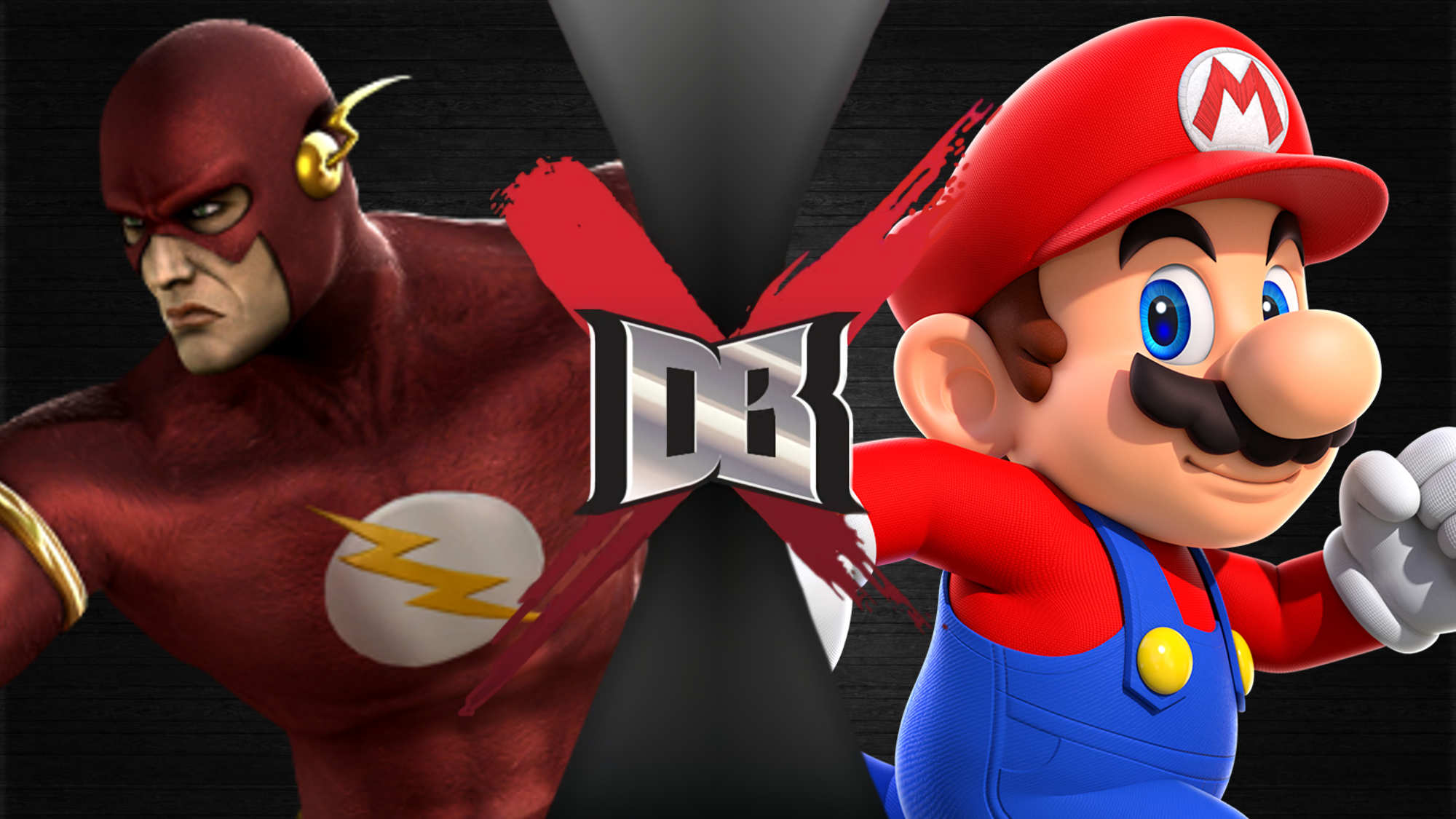  Flash VS Mario  DBX Fanon Wikia Fandom