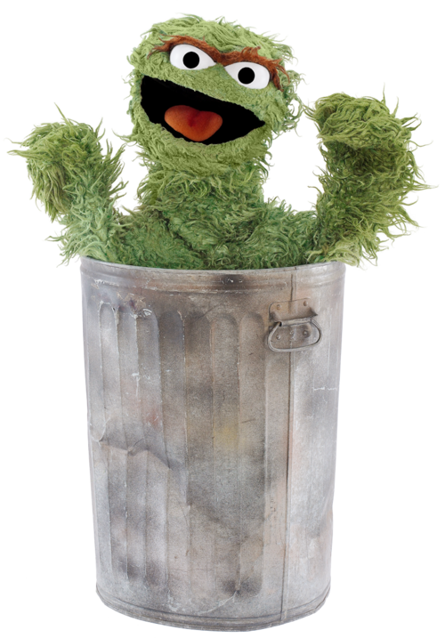 Oscar Grouch Sesame Street Png