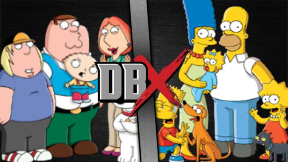 The Griffins vs The Simpsons | DBX Fanon Wikia | Fandom