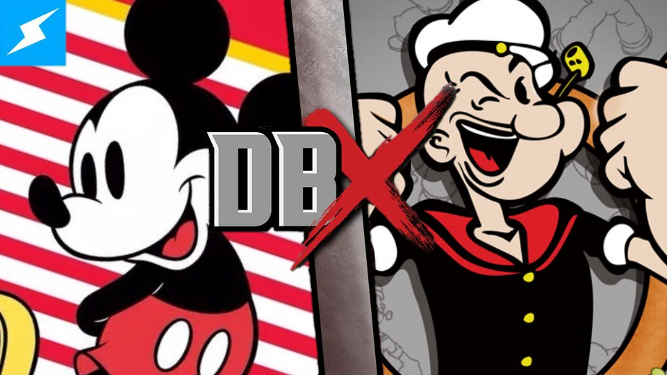 Mickey Mouse Vs. Popeye | DBX Fanon Wikia | Fandom