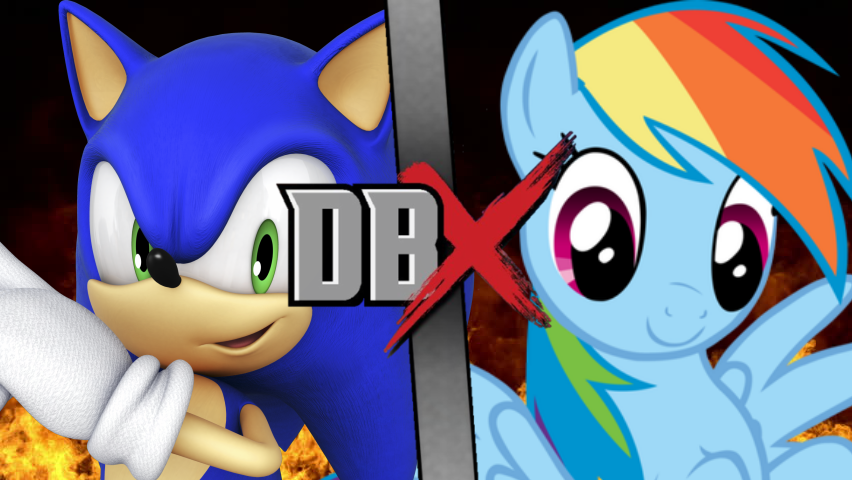 Sonic vs Rainbow Dash DBX Fanon Wikia FANDOM powered Sonic vs Rainbow Dash DBX Fanon Wikia FANDOM powered
