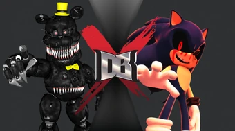 Nightmare Vs Sonic Exe Dbx Fanon Wikia Fandom