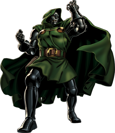 Doctor Doom Portrait Art