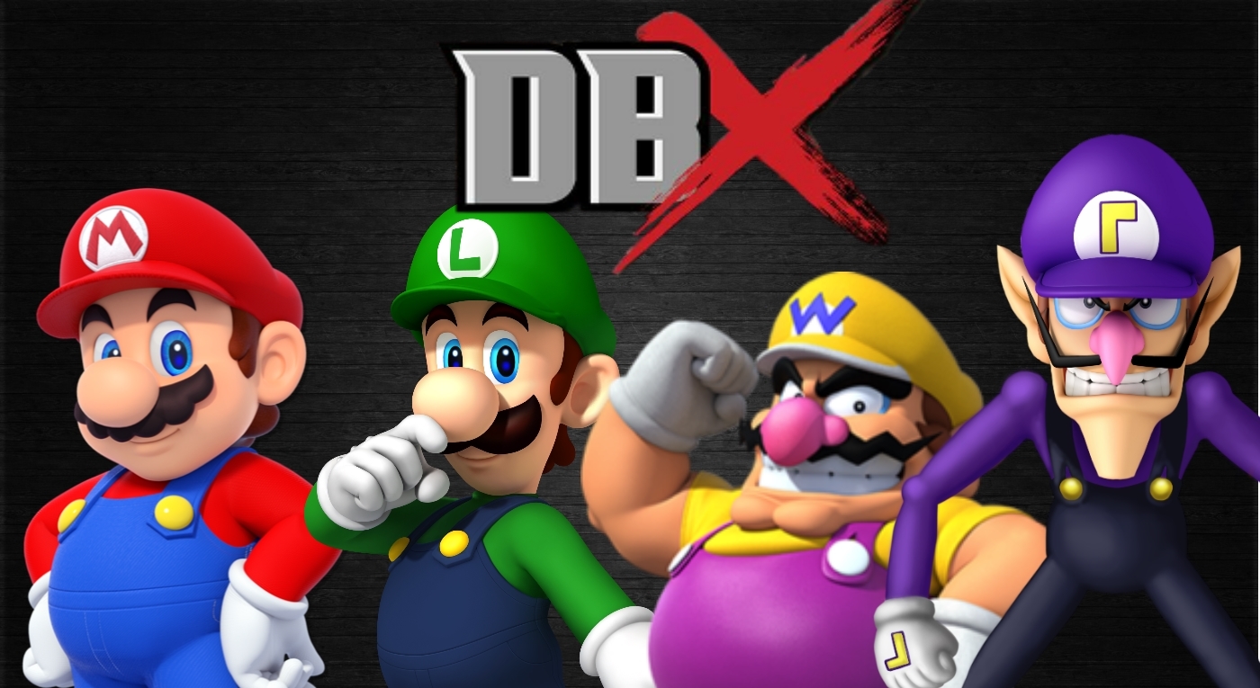 Mario vs Luigi vs Wario vs Waluigi | DBX Fanon Wikia | Fandom