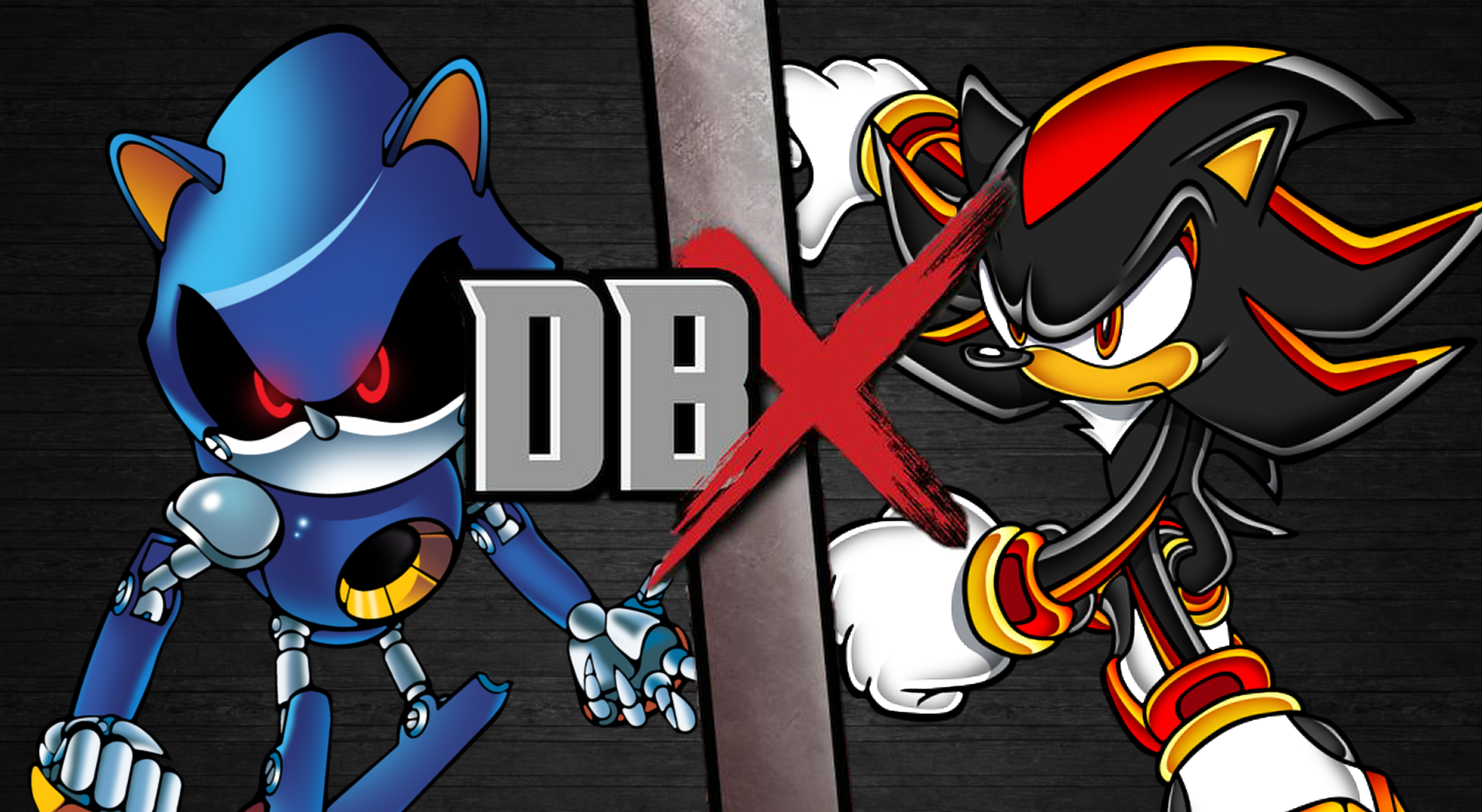 Shadow Vs Metal Sonic By Splushmaster12 On Deviantart