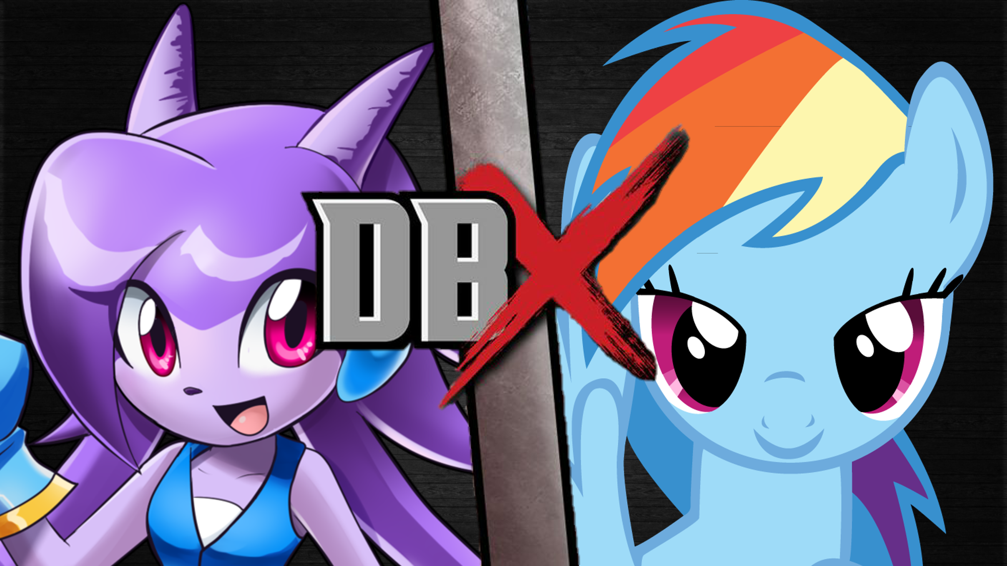 Sash Lilac vs Rainbow Dash  DBX Fanon Wikia  FANDOM 