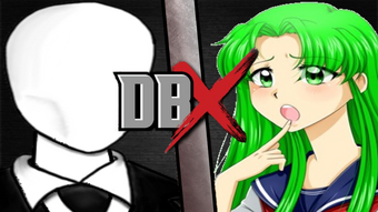Slender Man Vs Midori Gurin Dbx Fanon Wikia Fandom