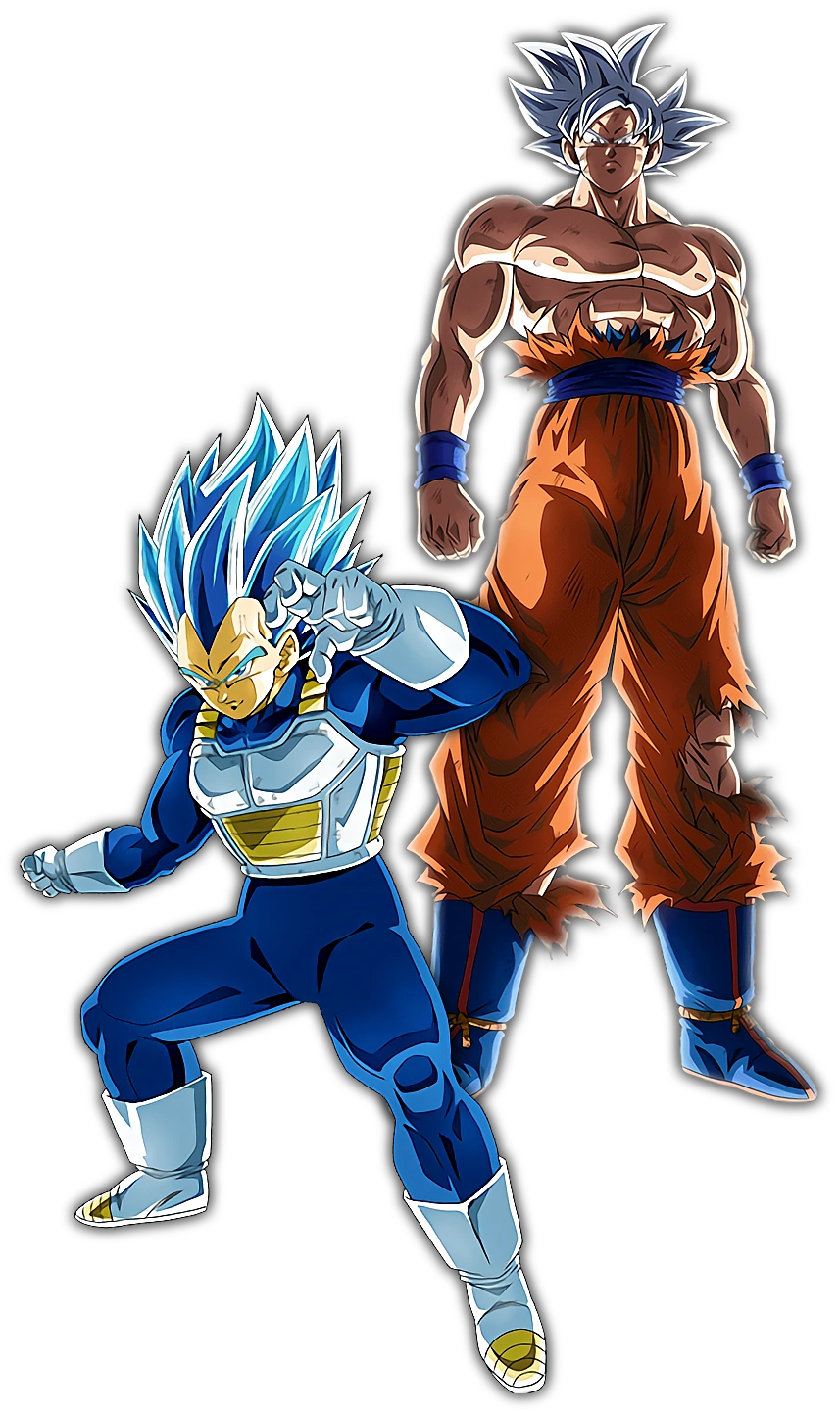Image - SSBE Vegeta and UI Goku.png | Dragon Ball Z Dokkan Battle Wikia