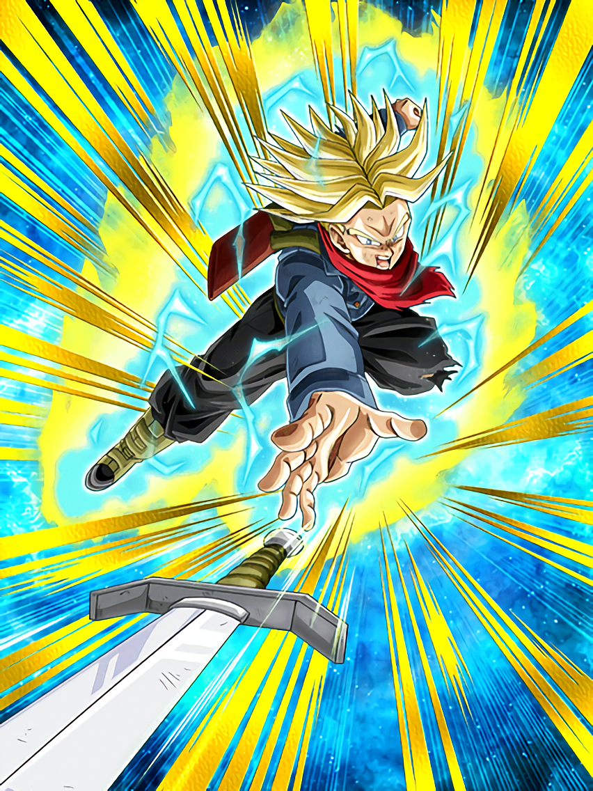 Lightning-Fast Strike Super Saiyan Trunks (Future) | Dragon Ball Z Dokkan Battle Wikia | Fandom