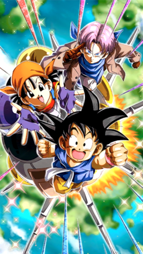 A New Adventure Unfolds] Goku (GT) & Pan (GT) & Trunks (GT)