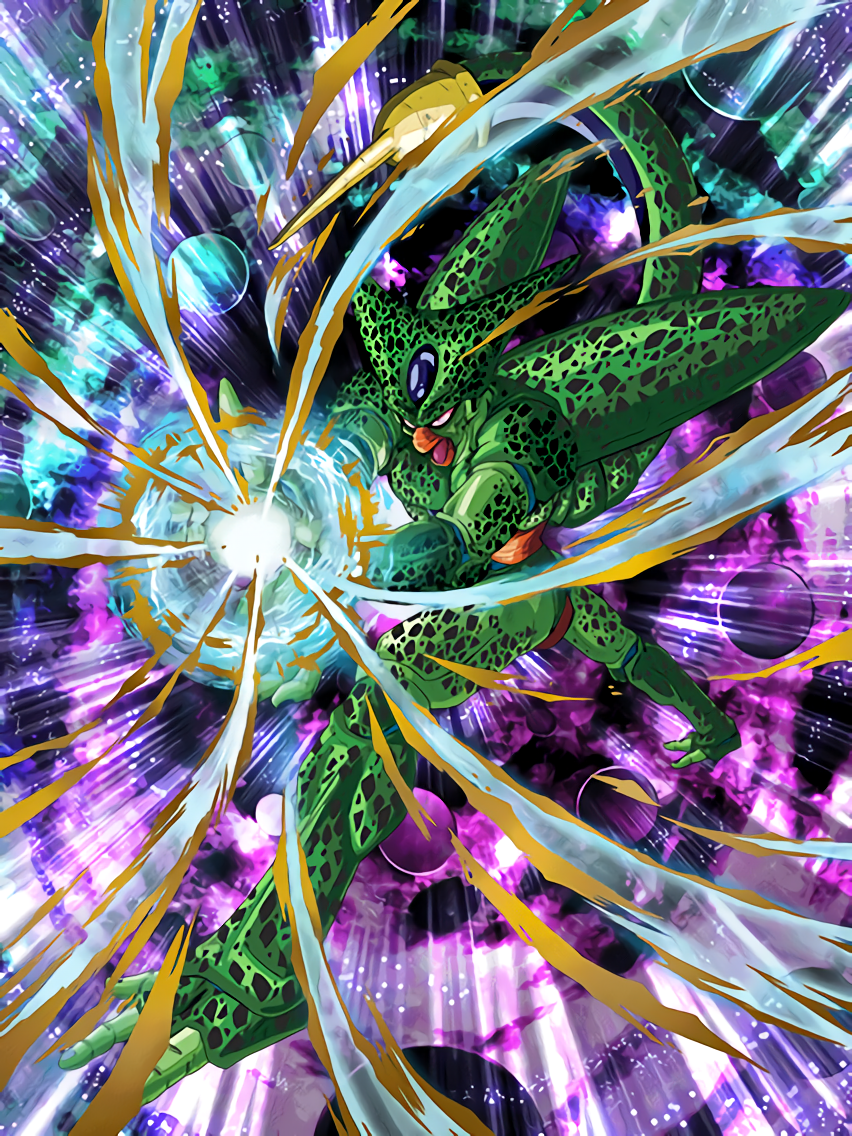 Timetraversing Evil Cell (1st Form) Dragon Ball Z Dokkan Battle