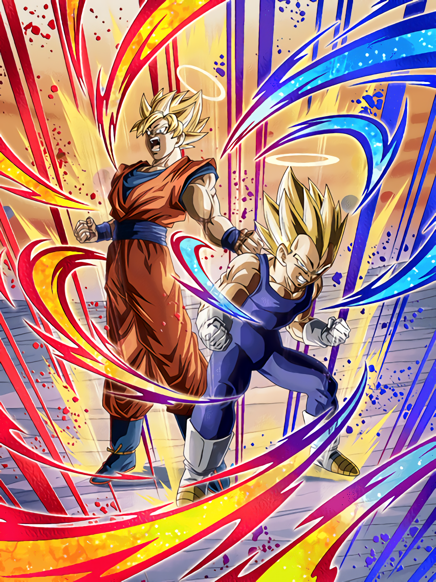 Vegeta SSJ2 - Dragon ball saga