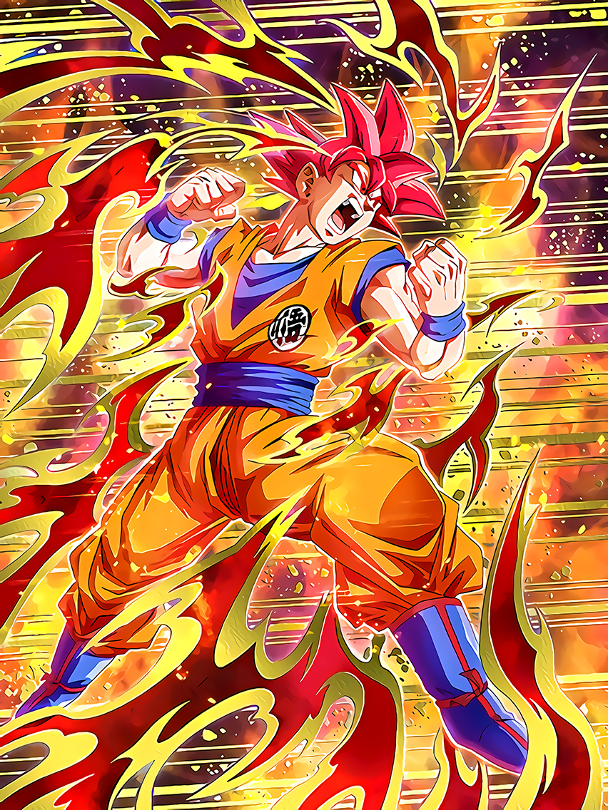 Fateful Strike Super Saiyan God Goku | Dragon Ball Z Dokkan Battle
