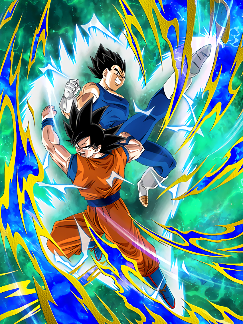 ssg goku and vegeta