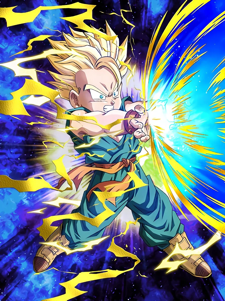 Glorious Battle Super Saiyan Trunks (Kid) Dragon Ball Z Dokkan Battle Wikia Fandom
