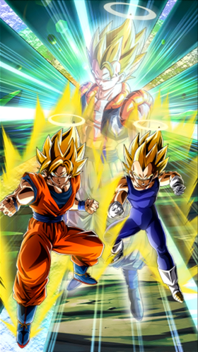 Fused Fighting Force Super Saiyan Goku Angel Super Saiyan
