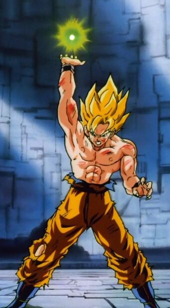 Triumphant Light Super Saiyan Goku Dragon Ball Z Dokkan Battle