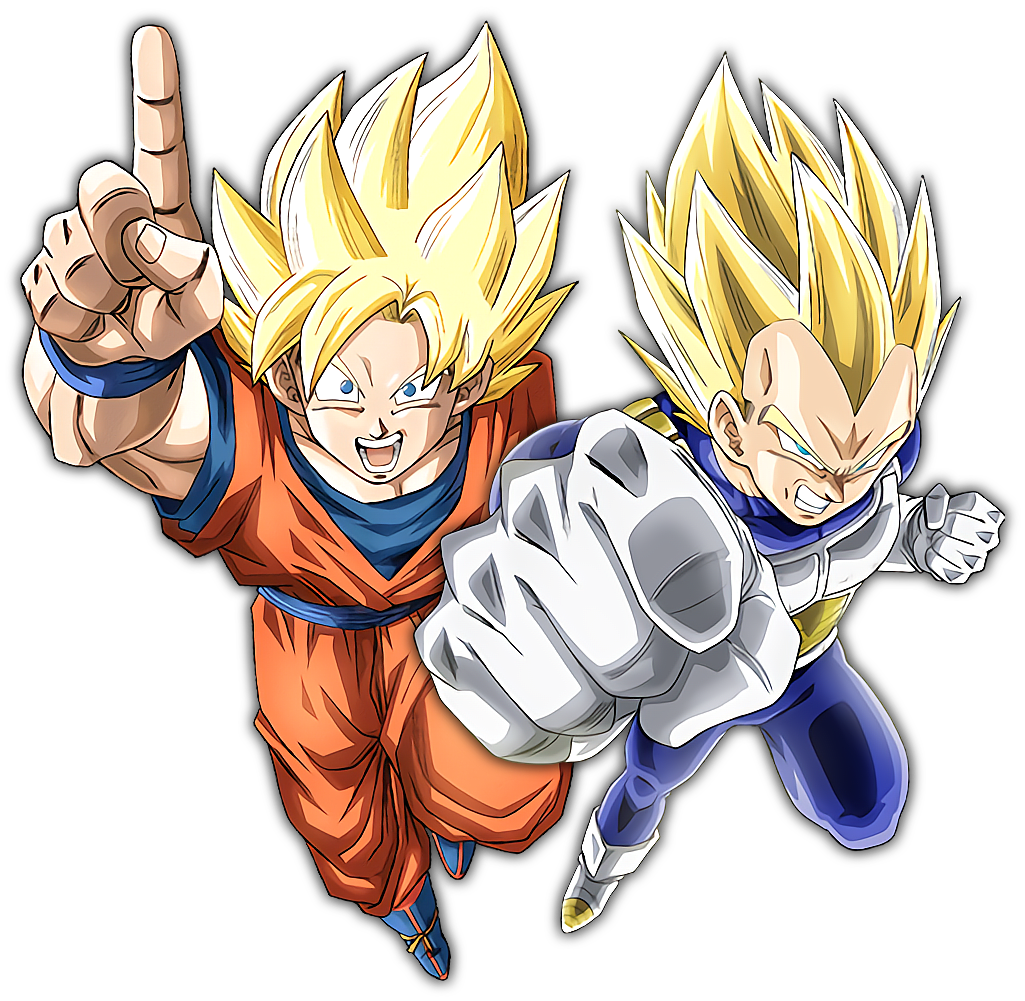 dokkan goku and vegeta