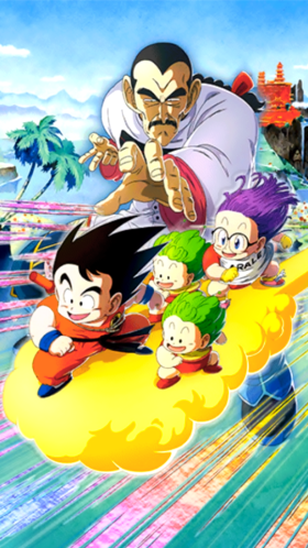 To An Exciting Future Goku Youth Arale Norimaki Dragon Ball Z Dokkan Battle Wiki Fandom