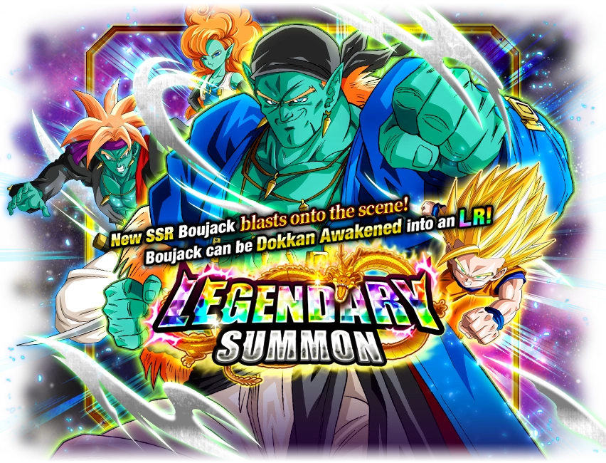 Rare Summon Boujack Legendary Summon Dragon Ball Z Dokkan Battle