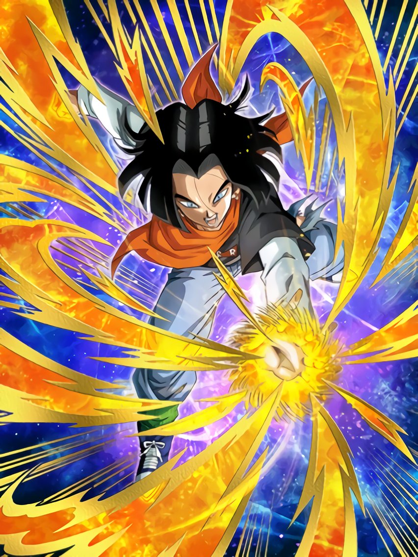 Concentrated Power Android #17 | Dragon Ball Z Dokkan ...