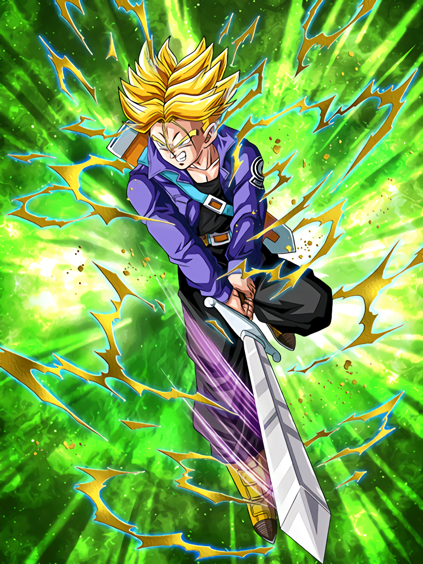 trunks saiyan dokkan gohan