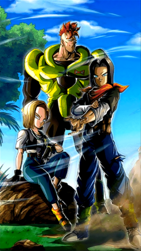 The Androids Journey Androids 17 18 Android 16 Dragon Ball Z Dokkan Battle Wiki Fandom