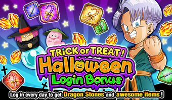 Trick Or Treat Halloween Campaign Dragon Ball Z Dokkan Battle