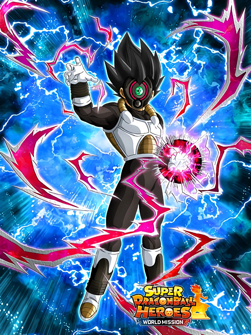 Seal of the Demon Realm Black Masked Saiyan Dragon Ball Z Dokkan