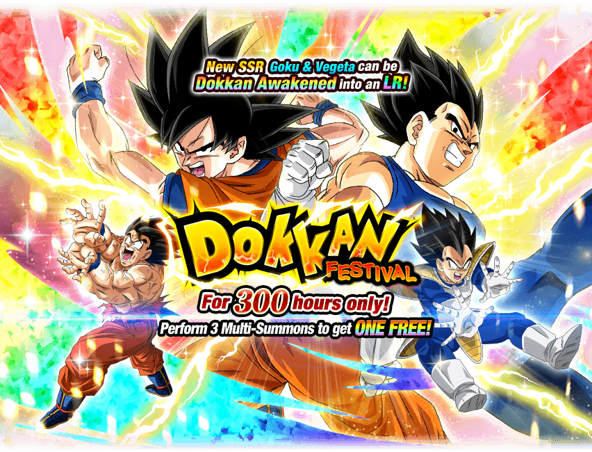 dokkan goku and vegeta