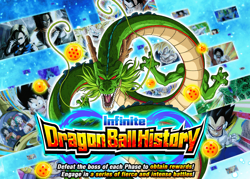 Infinite Dragon Ball History | Dragon Ball Z Dokkan Battle ...