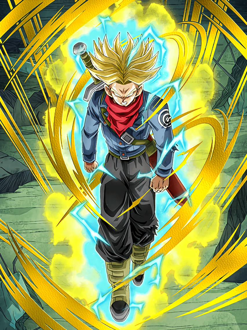 Power of Rage Super Saiyan Trunks (Future) | Dragon Ball Z Dokkan
