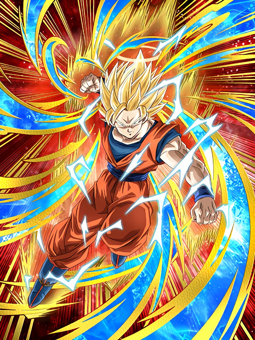 Returning from the Otherworld Super Saiyan 2 Goku (Angel