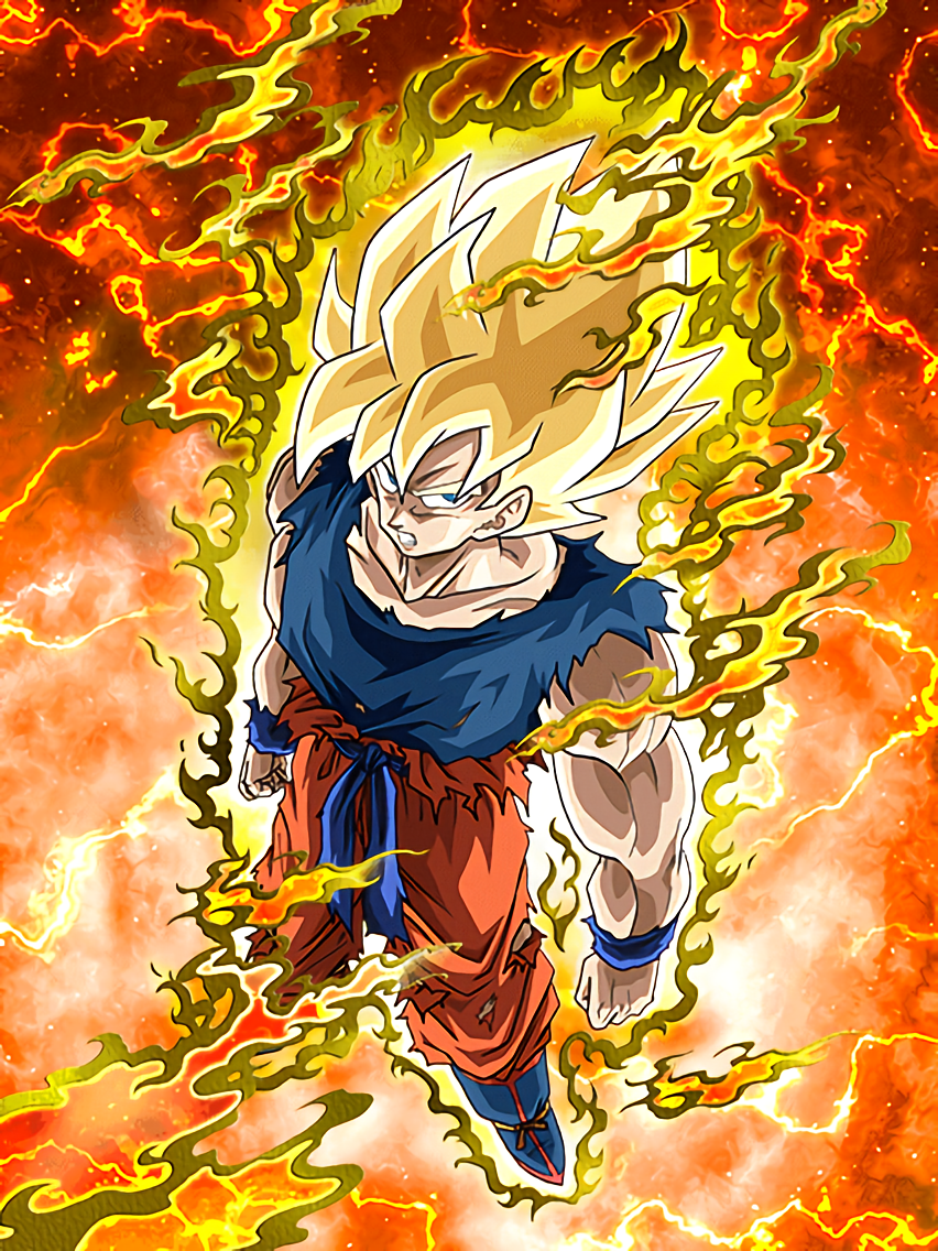 goku saiyan dragonball wikia sayen dokkan sayajin dokkanbattle