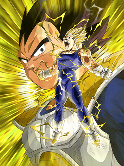 proud vegeta