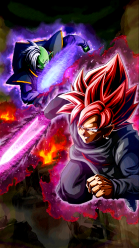 Goku Black (clone) render 2 [Dokkan Battle] by Maxiuchiha22 on