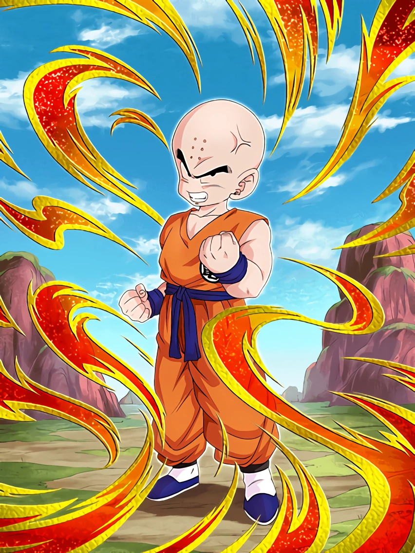 Spirited Earth Defense Krillin Dragon Ball Z Dokkan Battle Wikia Fandom