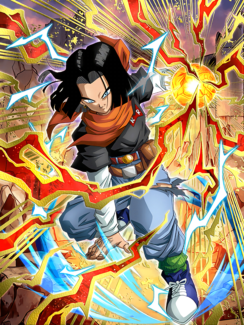 Ruthless Pressure Android #17 (Future) | Dragon Ball Z Dokkan Battle Wikia | FANDOM powered by Wikia