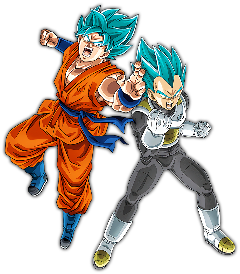 Image - SSB Goku and Vegeta.png | Dragon Ball Z Dokkan Battle Wikia | FANDOM powered by Wikia