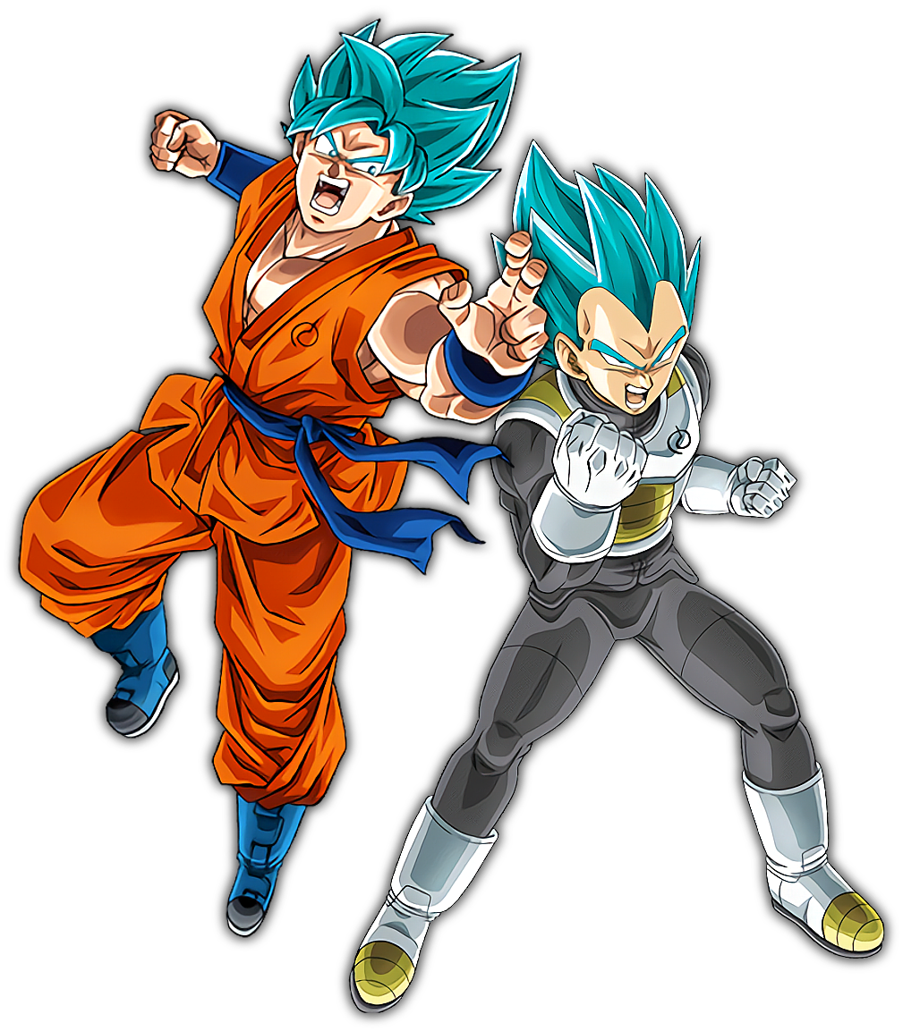 dokkan goku and vegeta