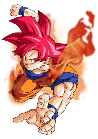 Image - Goku super saiyan god by bardocksonic-d7ppcr2.png ...
