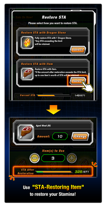 Sta Restoring Items Dragon Ball Z Dokkan Battle Wikia Fandom