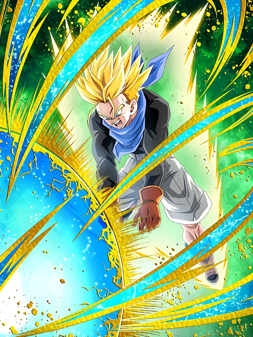 ConfidenceImbuing Moment Super Saiyan Trunks (GT) Dragon Ball Z