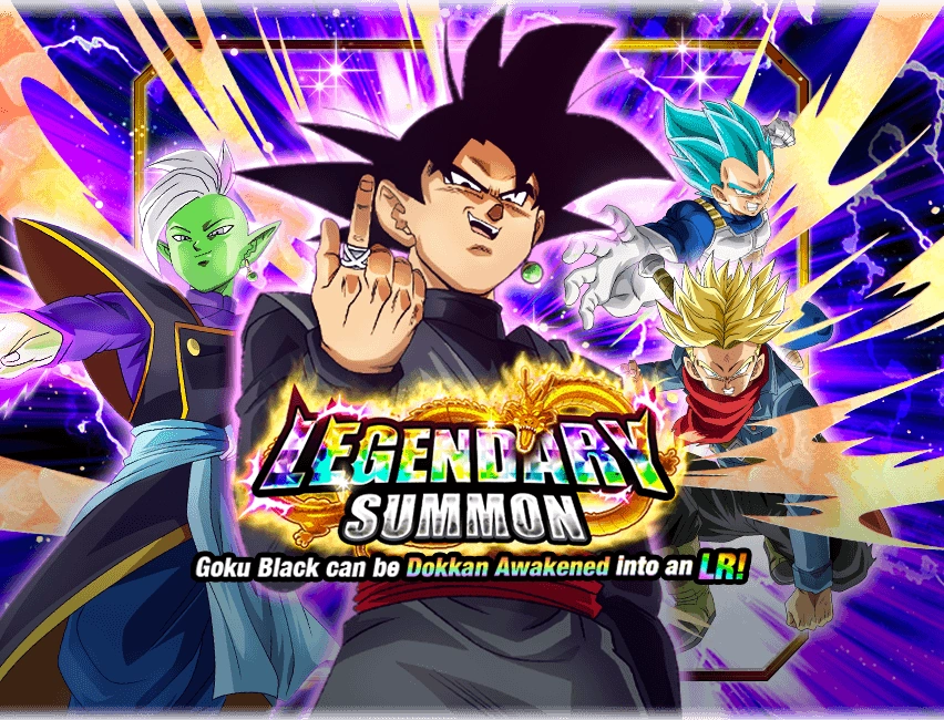 Rare Summon Goku Black Legendary Summon Dragon Ball Z Dokkan Battle