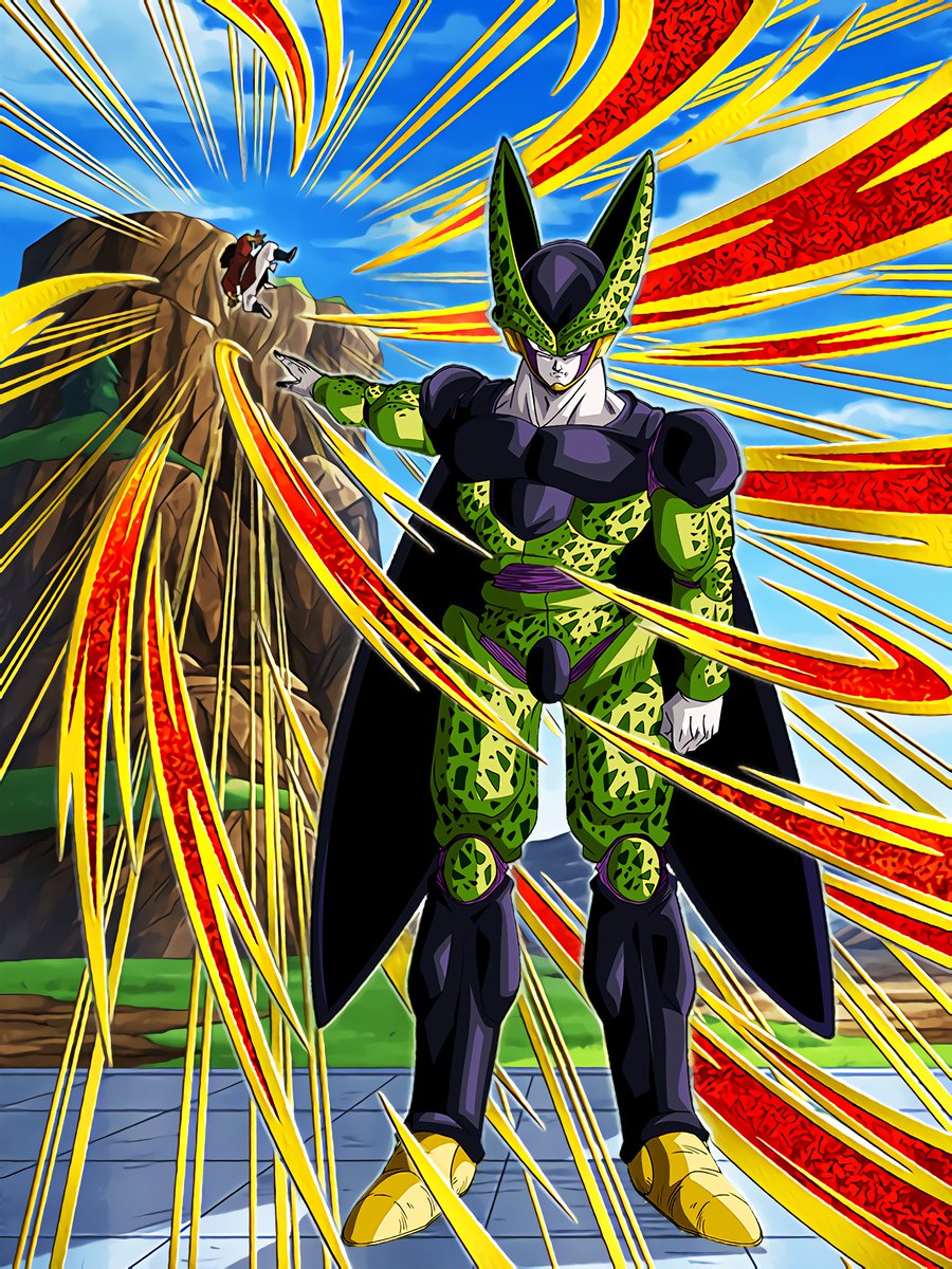 A Scene Before the Game Cell (Perfect Form) | Dragon Ball Z Dokkan