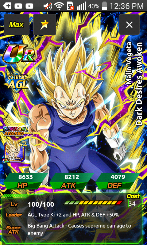 also i think that majin vegeta will be on the rising dragon carnival because of kaioken goku agl is getting a rebirth