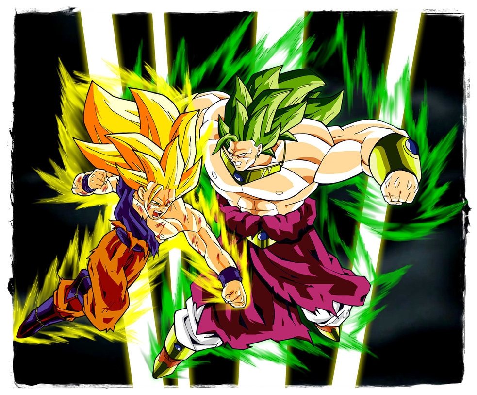 Goku vs Broly | Dragon ball Z Rivals Wiki | FANDOM powered ...