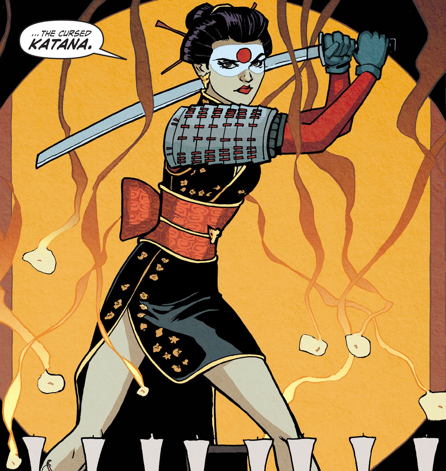 Katana Dc Bombshells Wikia Fandom