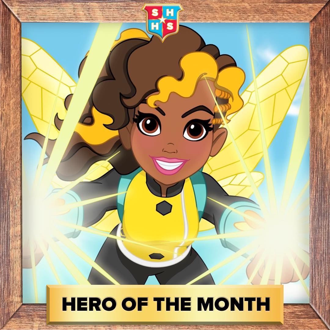 Image Hero Of The Month Bumblebee Dc Super Hero Girls Wikia Fandom Powered By Wikia 9491