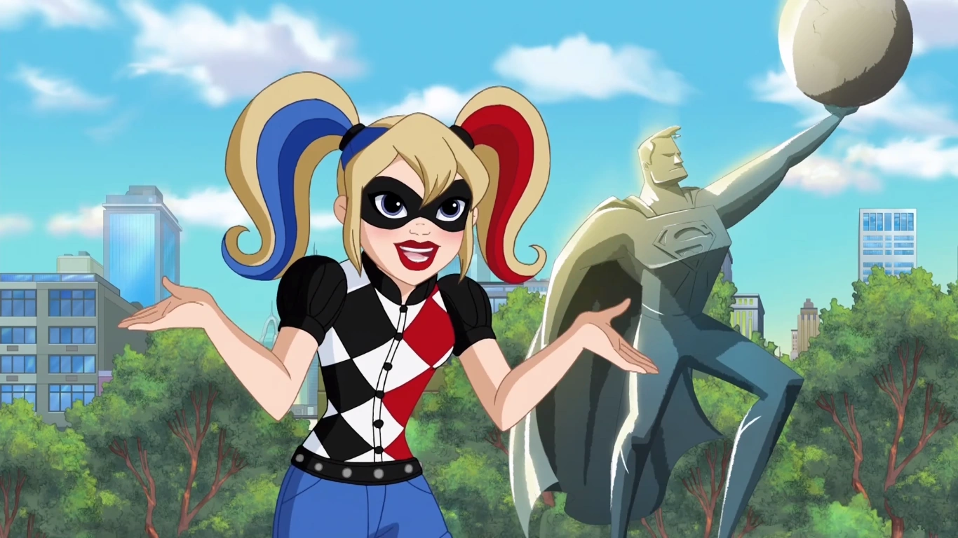 Hero of the Month Harley Quinn DC Super Hero Girls Wikia Fandom